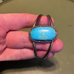 Vintage turquoise cuff